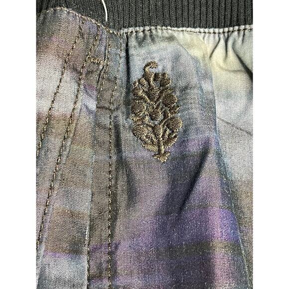 Free People Movement women's Mesmerize Me Printed Pants  S NWT Cargo Relaxed - Picture 7 of 9